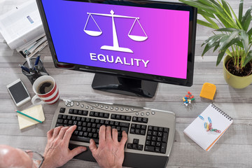 Equality concept on a computer