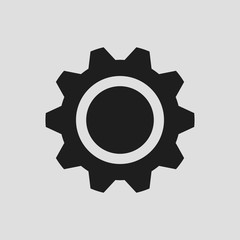 Settings, gear - vector illustration
