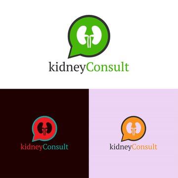 kidney icon templates, kidney logo,creative vector logo design,emblem,illustration element