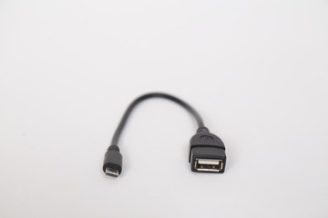 An assortment of computer cables in a variety of colors