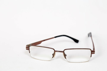 thin -frame glasses