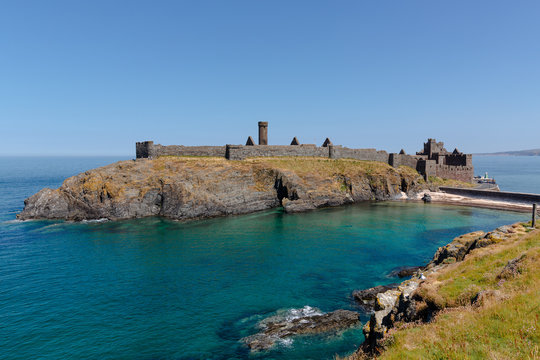 Peel Castle, Isle Of Man, British Isles