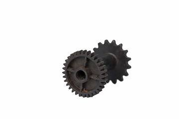 differential gear isolated on a white 