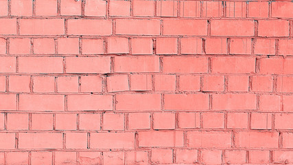 red brick wall. photo with copy space