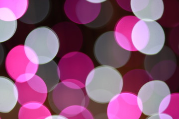 Abstract bokeh color Lights background, Merry Christmas and happy New Year background