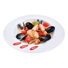 mussels with tomato sauce