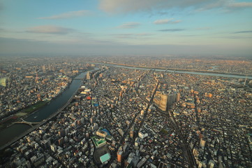 Tokio Stadtpanorama Japan
