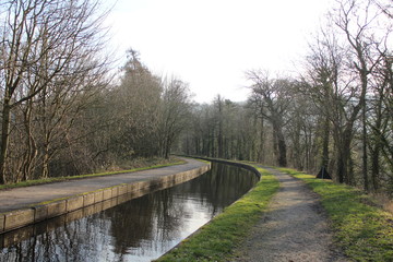 Fototapeta na wymiar Canal Landscape