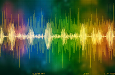  voice recognition waveform and spectrum