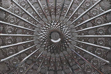 Czech crystal pattern