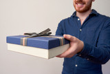 Man giving present