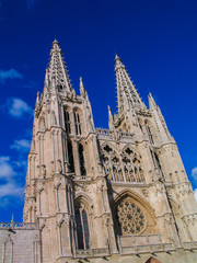 Fototapeta na wymiar Cathedral of Burgos. Spain. Unesco World Heritage Site