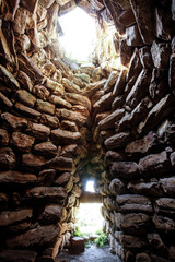 Interno Nuraghe Siurgus Donigala- Sardegna