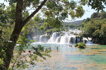 Natural Park of Krka in Croatia