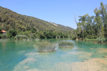 Natural Park of Krka in Croatia