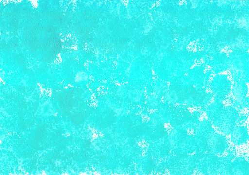 Abstract watercolor on white background. The color smear on the paper.  It is a hand drawn.