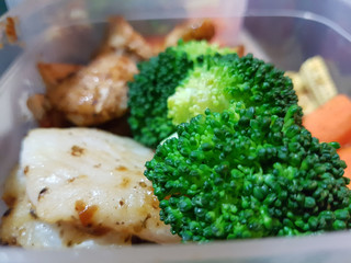 Healty meal box