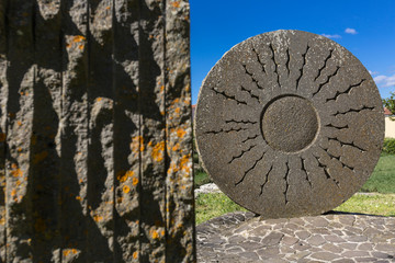 Statua in pietra - Sardegna - Italia