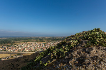 Vista Panoramica di Monastir - Sardegna - Italia