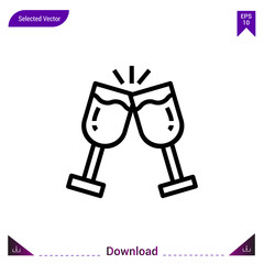 folder vector icon. Best modern, simple, isolated, flat icon for website design or mobile applications, UI / UX design vector format