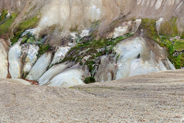 in den bunten Bergen, Landmannalaugar, Island