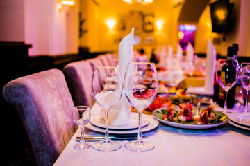 Fine dishes at the festive feast