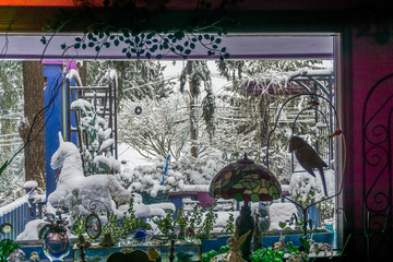 Picture Window And Snow 2