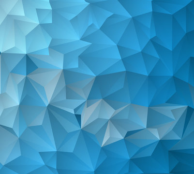 Light blue vector modern geometrical abstract background. Texture, new background.