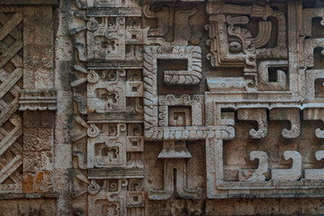 Prehispanic architecture texture