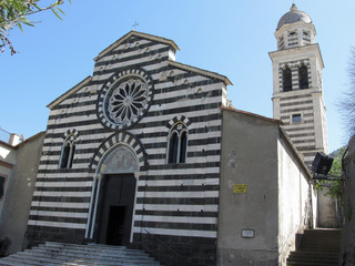 Church of St Andrew in Levanto, Province of La Spezia, Liguria, Italy