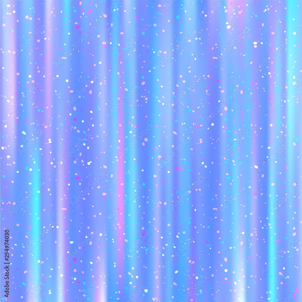 Poster vector holographic texture. pastel colored background with lights and stripes. iridescent fluorescen