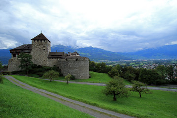 Fototapeta na wymiar Vaduz Castle, Vaduz, Liechtenstein