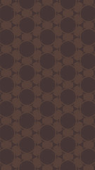 Ornate geometric pattern and two-tone abstract background