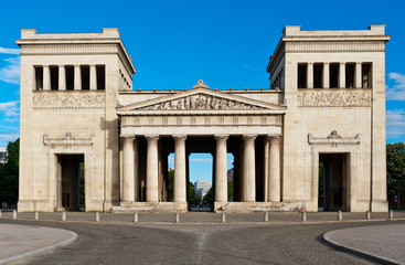 Obraz premium Propyläen am Königsplatz, München, Bayern