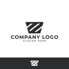 letter z logo design template