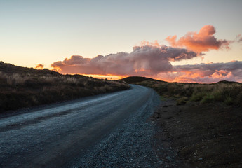 Volcano of Mount Tongariro on North Island, New Zealand 1