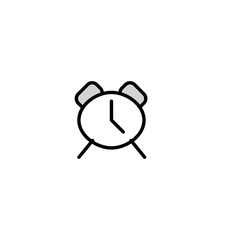 Watch icon. Time sign