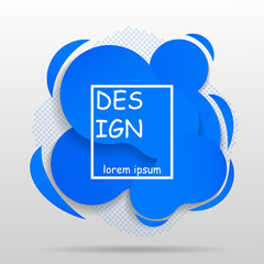 Gradient fluid design banners.