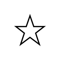 Obraz premium Star icon. Rank sign