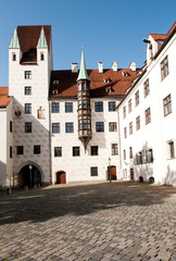 Fototapeta na wymiar Alter Hof, ehemalige Kaiserresidenz, München, Altstadt, Bayern
