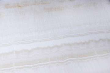 Natural white onyx stone with beautiful light waves