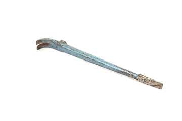 Crowbar on white