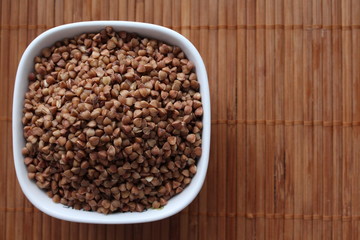 buckwheat in a bowl
