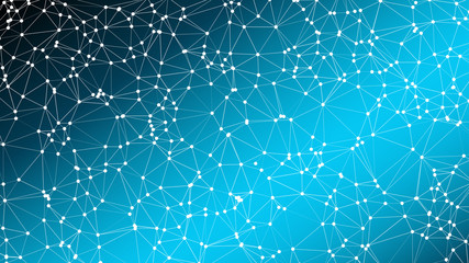 Digital cyberspace vector abstract concept