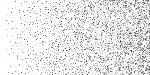 Silver glitter confetti