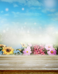 Spring time flowers