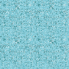 Fototapeta na wymiar Abstract seamless pattern with random confetti and particle textures. Blue, white, aqua and green vector illustration.