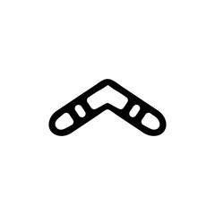 Boomerang icon. Sport sign