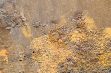 The metal surface is subject to corrosion and time .Background. texture