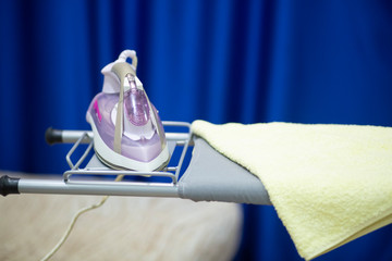 woman ironing clothes